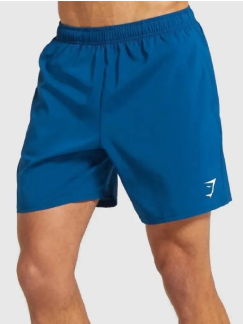 Gymshark Petrol Blue Arrival 7" Athletic Gym Shorts Mens Small S